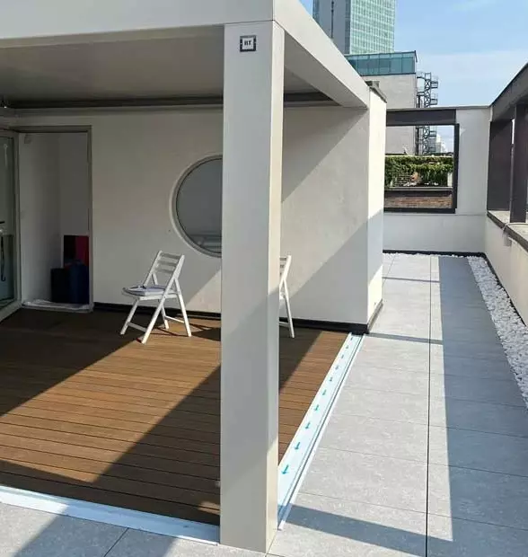 Odporna na warunki atmosferyczne płytka MUSEO Pierre Blue Grey