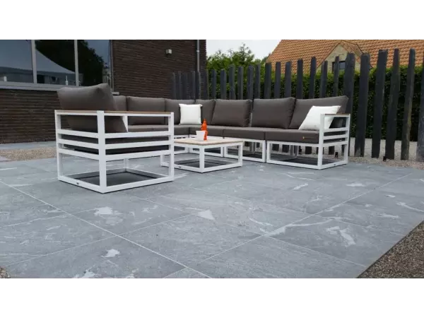 taras z płyt betonowych inspiracje