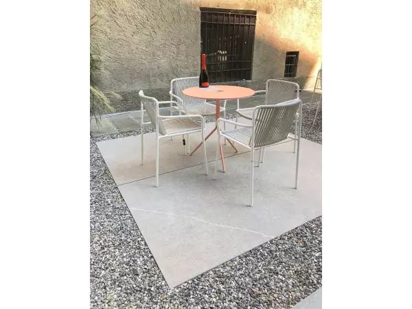 Ekologiczny taras z podłożem filtrującymi