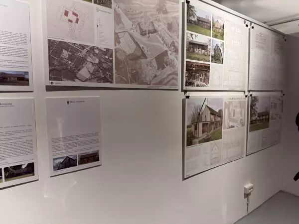 Projekt rewaloryzacji zagrody olęderskiej wystawa VERNADOC Poznań.