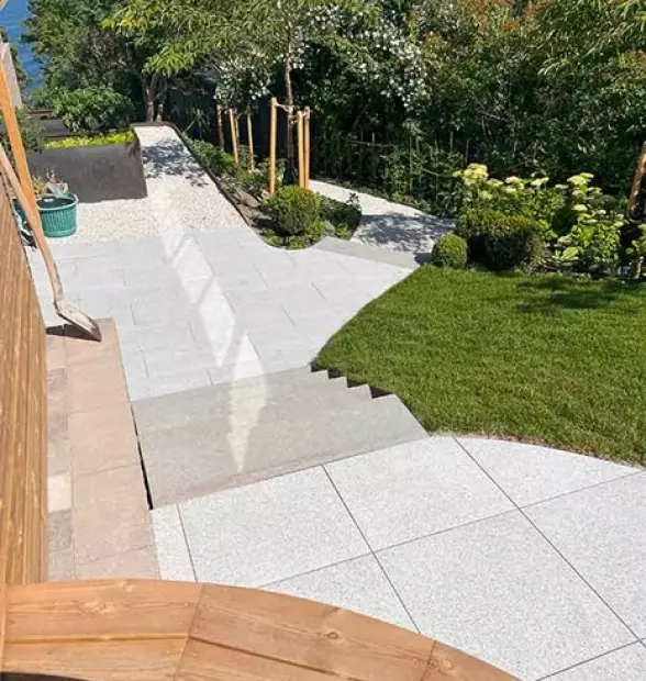 Płytka inspirowana jasnoszarym granitem G603