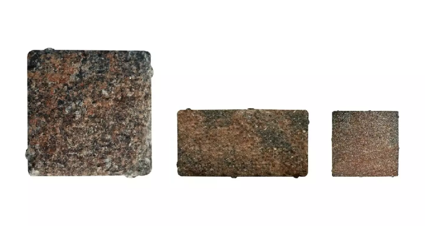 Nowoczesna kostka brukowa pave porfido rosso