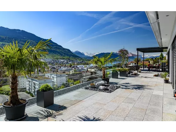 naturalny kamień taras