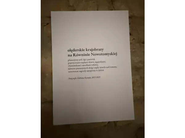 Prelekcja o architekturze krajobrazu, Galeria VA, Al. Marcinkowskiego Poznań.