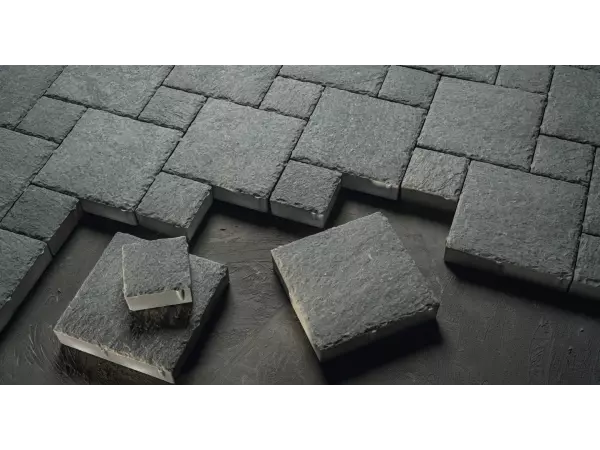 nowoczesna kostka brukowa szara
