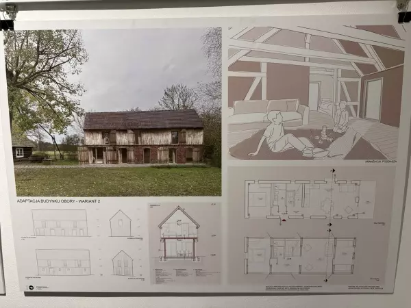 Dokumentacja techniczna tradycyjnej architektury wiejskiej okolic Nowego Tomyśla.